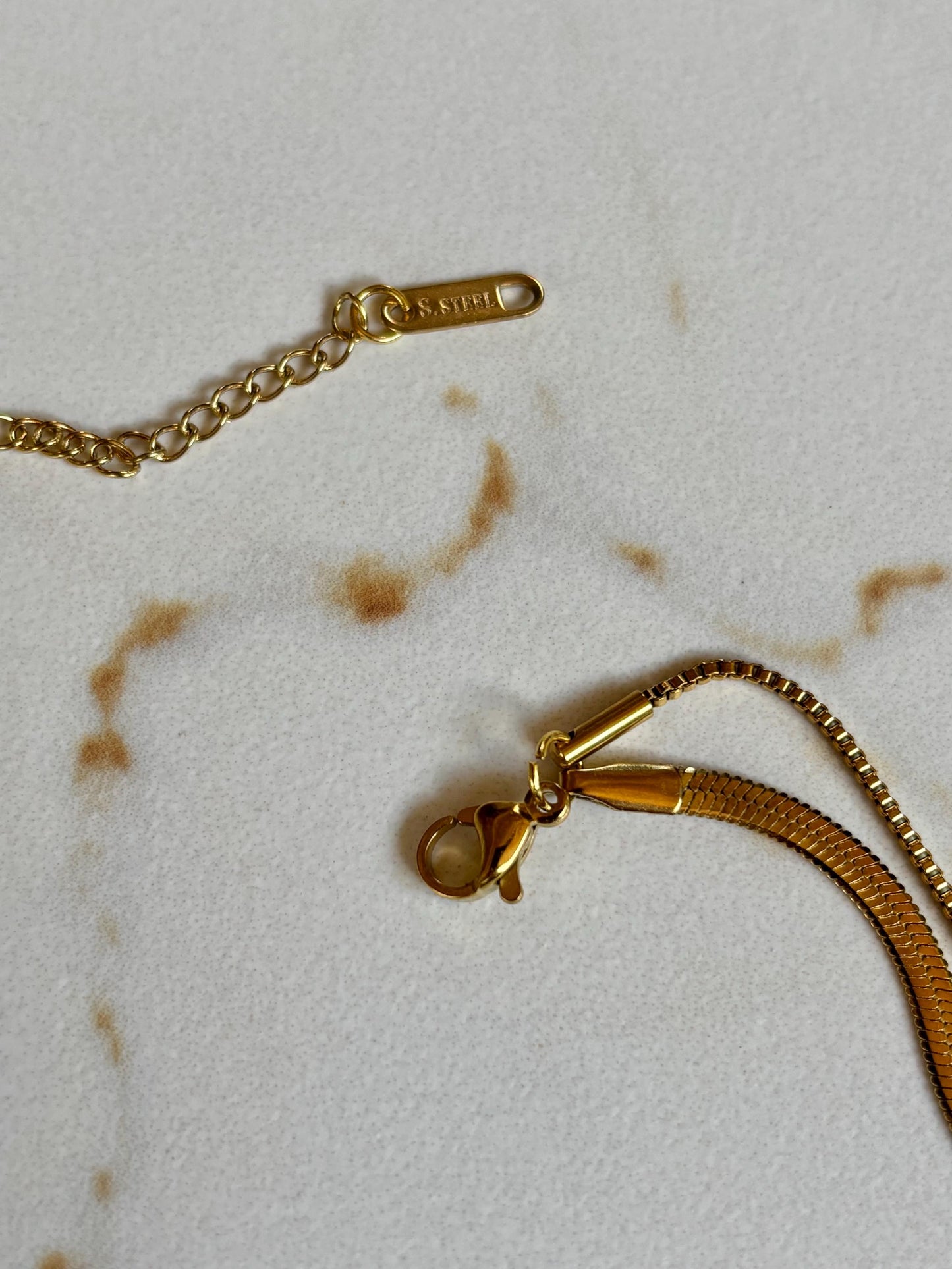 Double Chain Gold Trendy Necklace