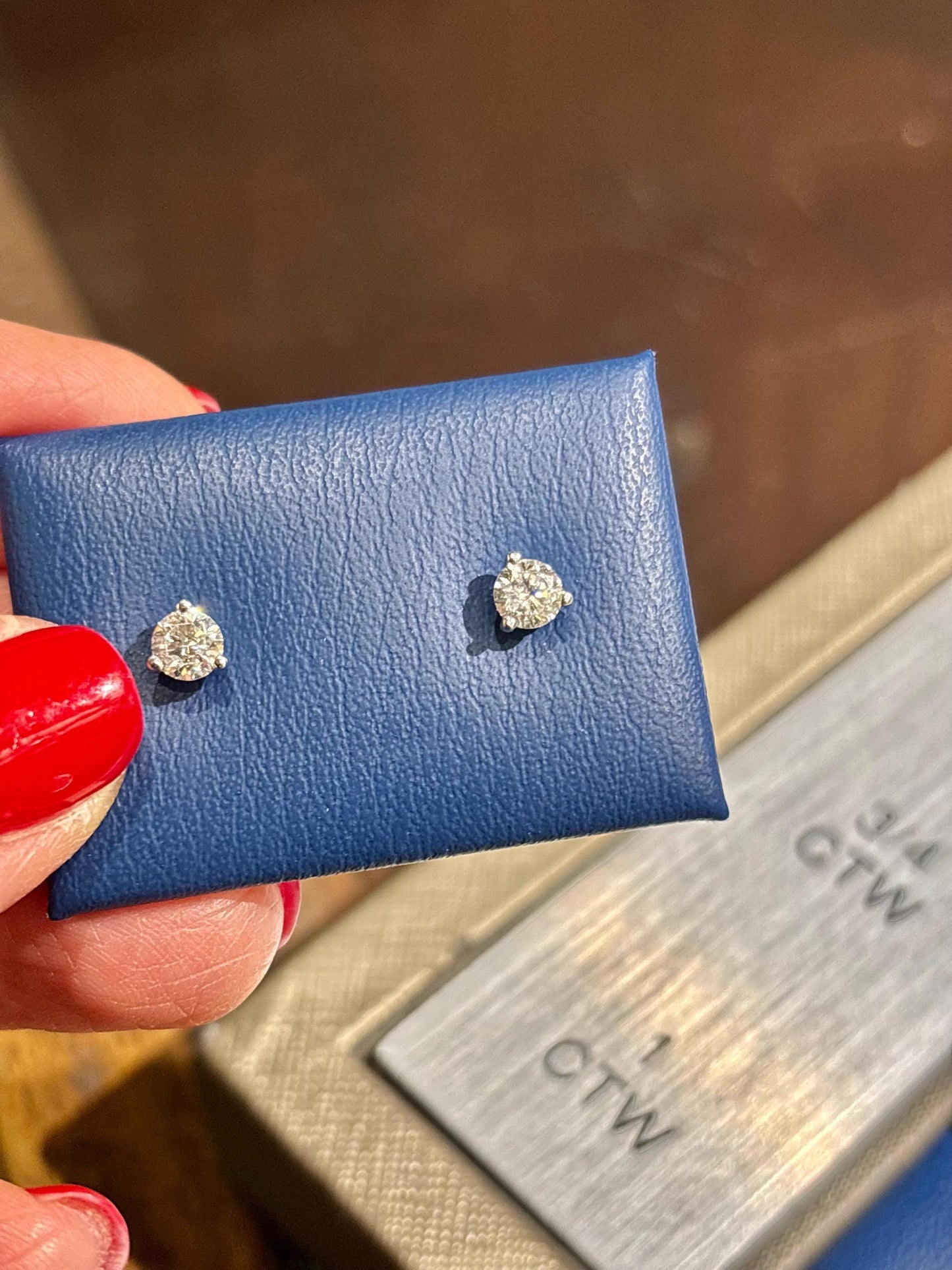 Lab Grown Diamond Stud Earrings | .75 CTW | Classic Everyday Diamond Studs