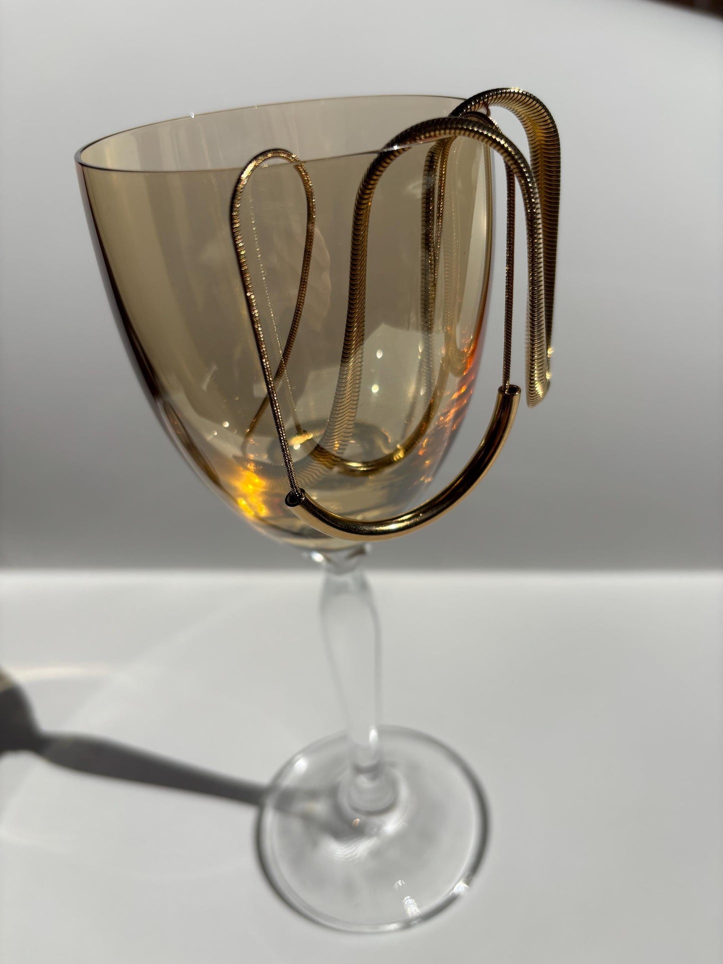 Modern Minalist Gold Trend Necklace