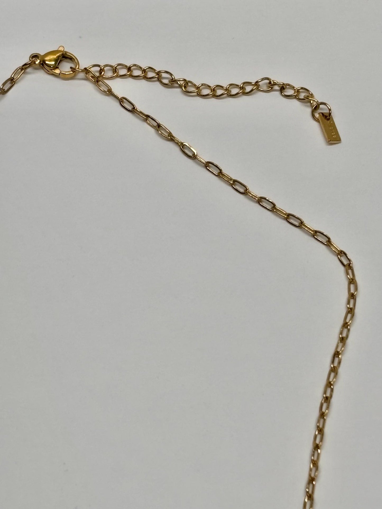 Pearl Turquoise Charm Necklace