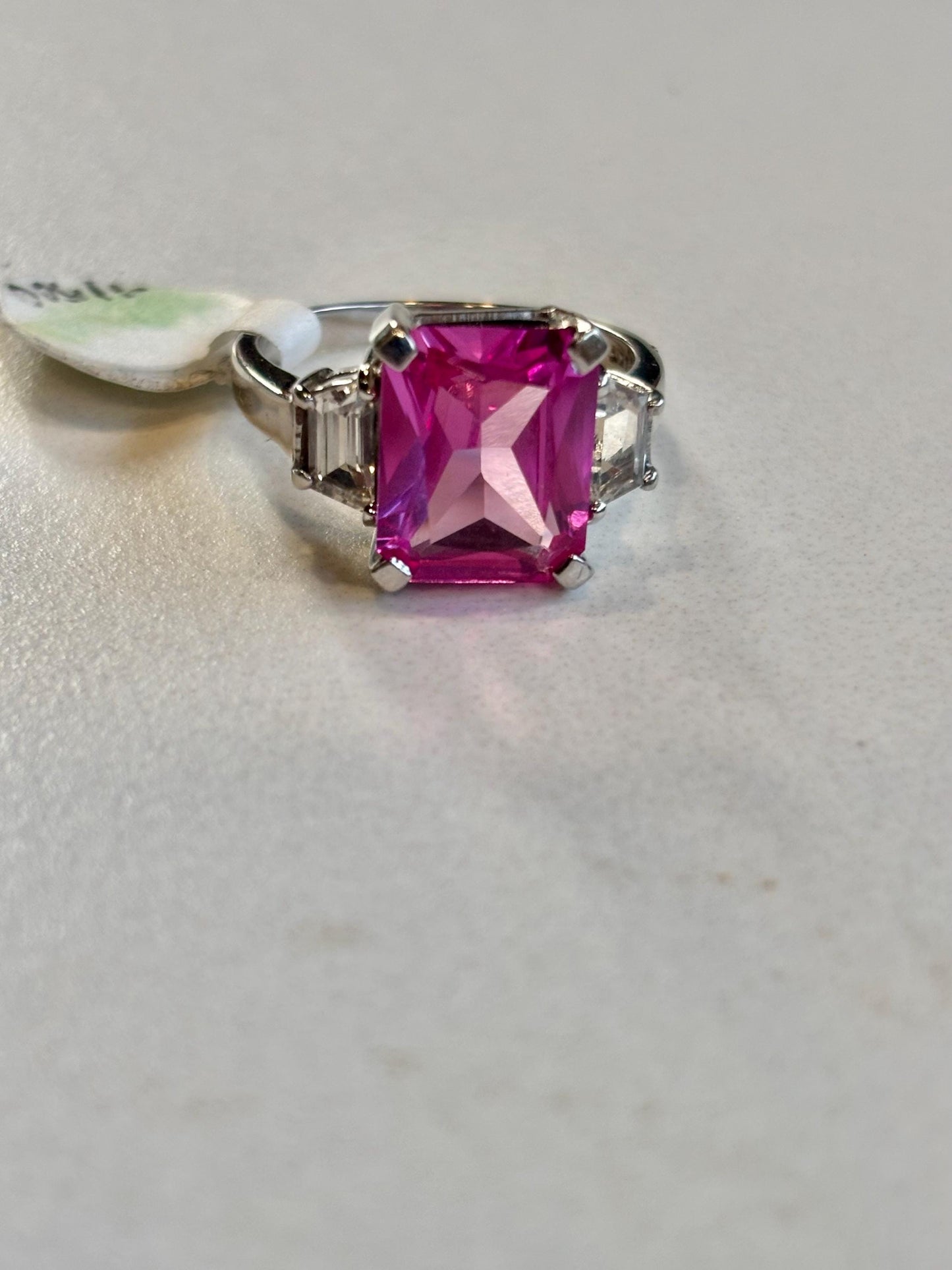 Pink Lab Grown Diamond 14k